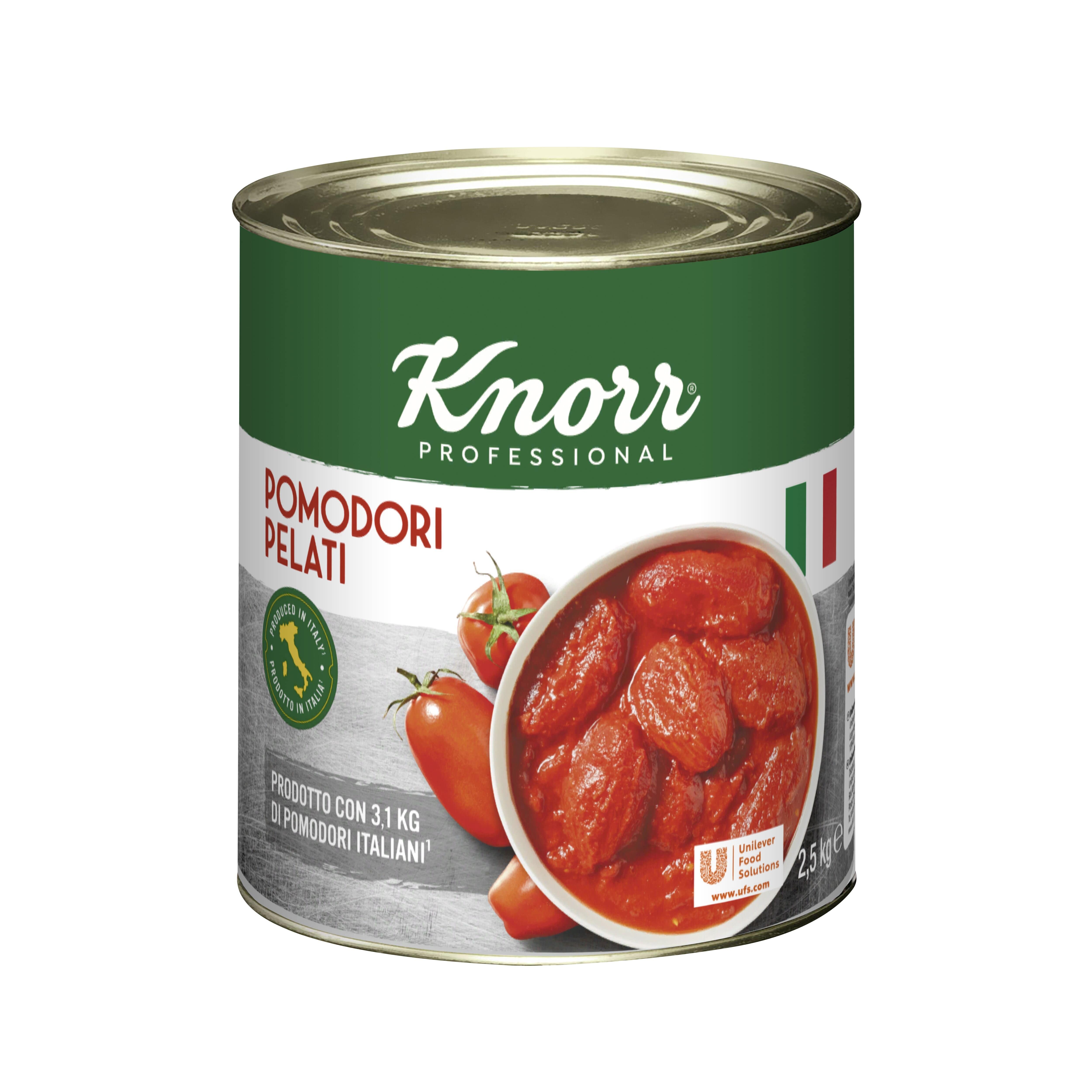 Knorr Pomodori Pelati - celá loupaná rajčata 2,5 kg